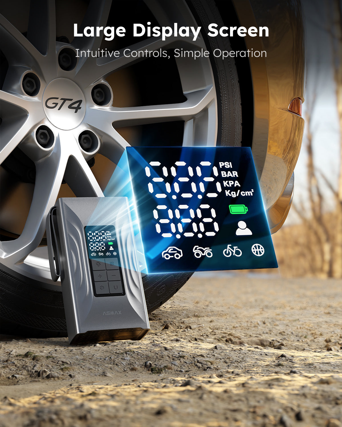 T20 Jump Starter & Tire Inflator