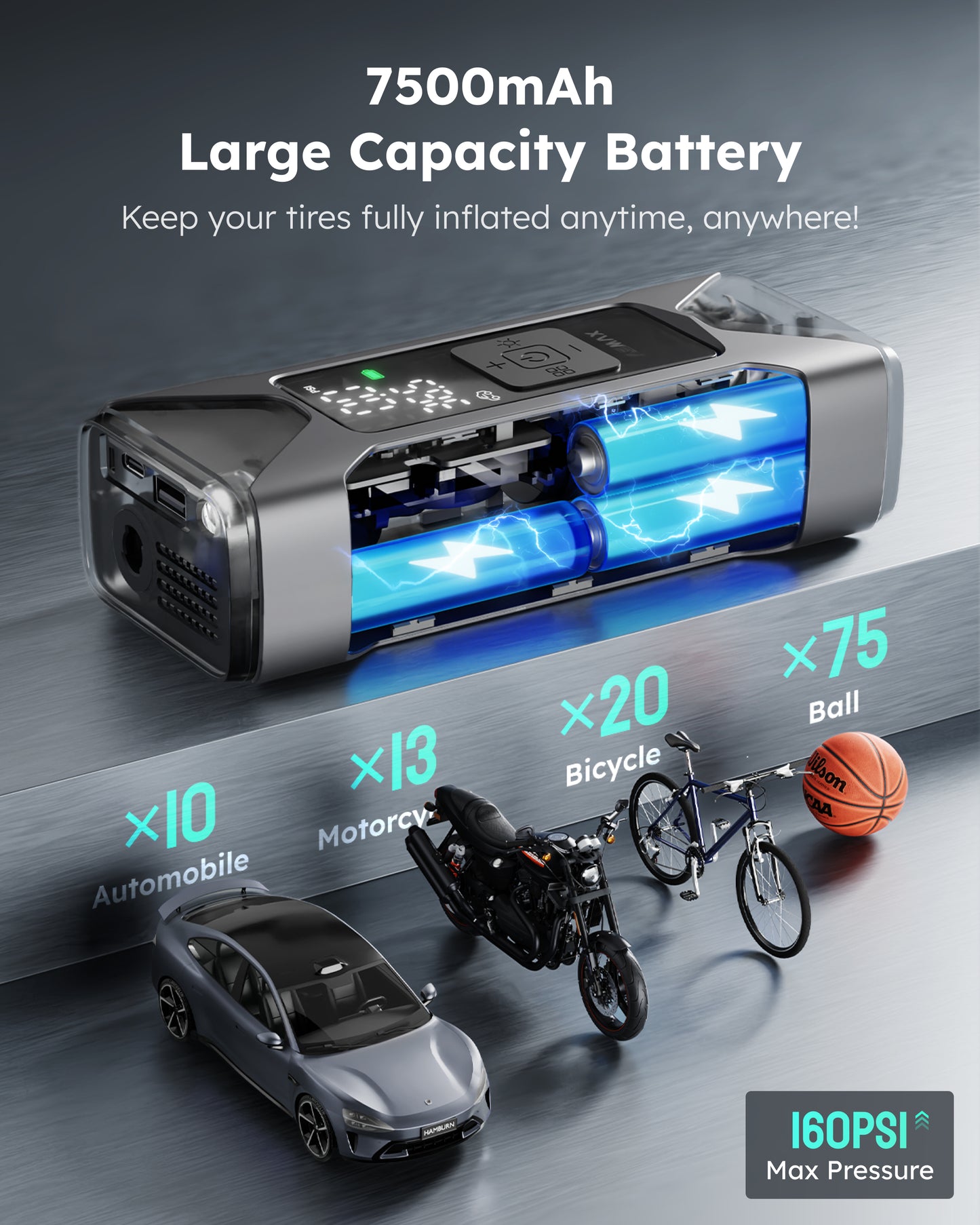 T10 Portable Tire Inflator