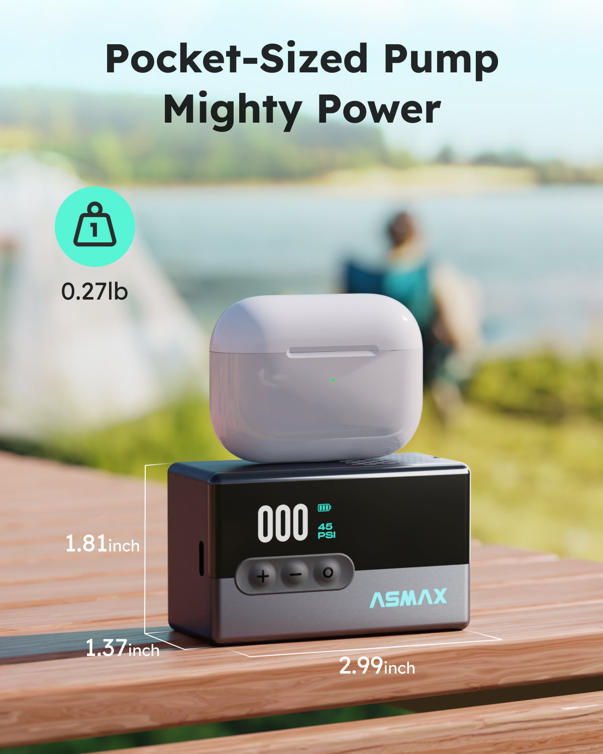 T30 Mini Pocket-Sized Pump