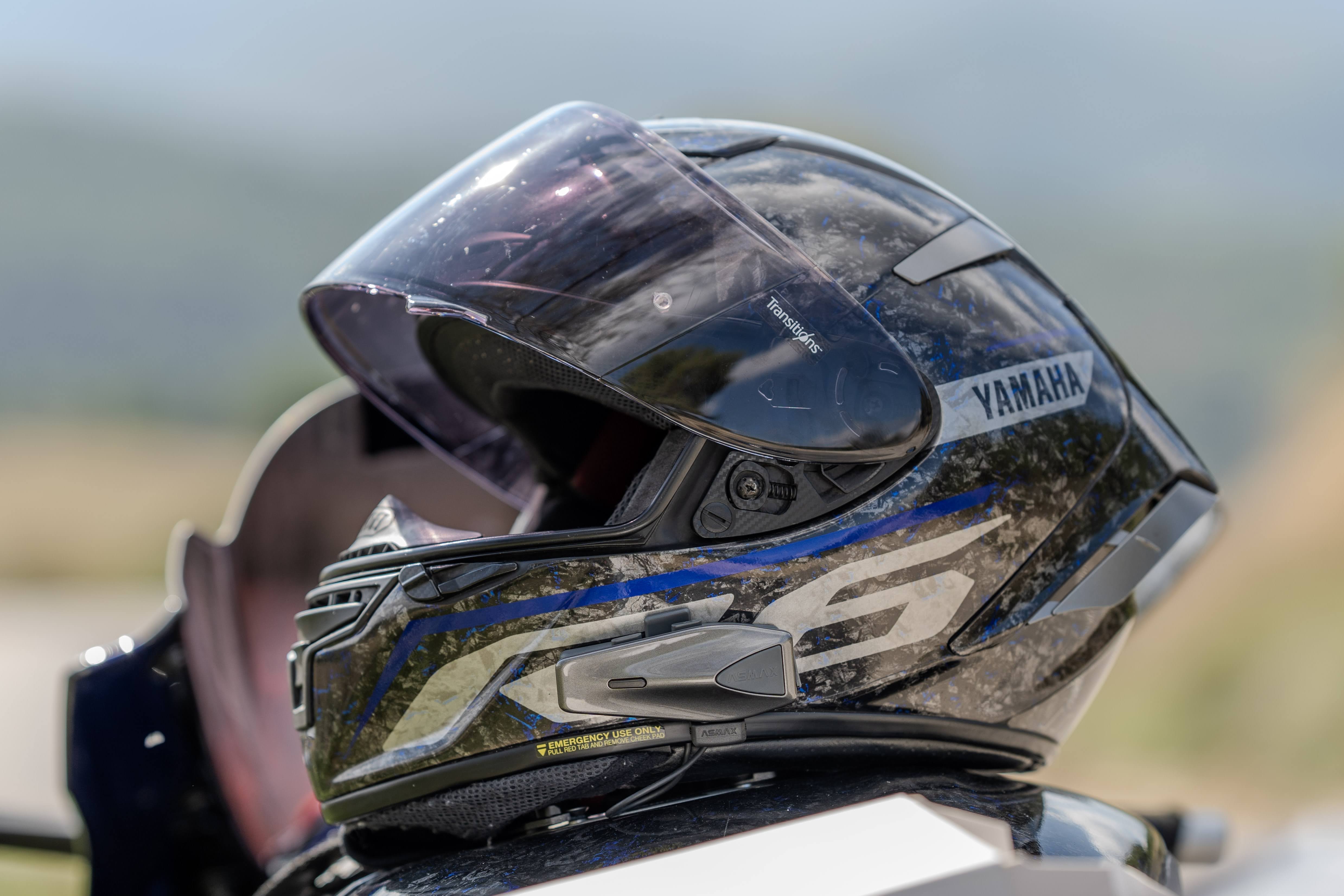 ASMAX S1 Helmet Intercom | 8-Rider Mesh, Up to 50 via App – ASMAXWorld