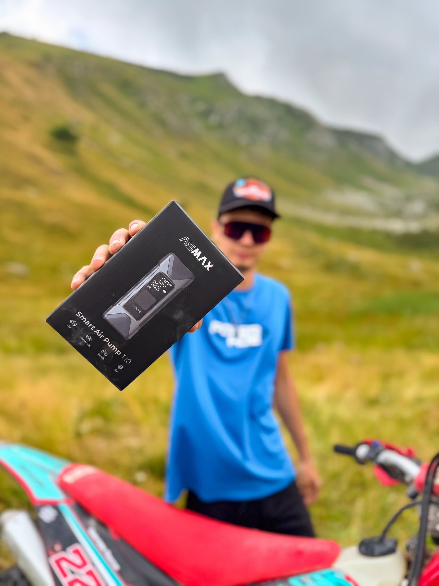 Inflador de neumáticos portátil T10