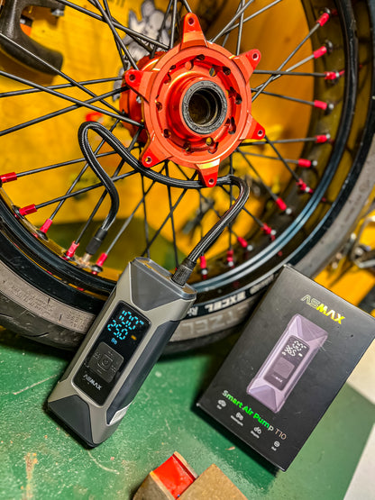 Inflador de neumáticos portátil T10