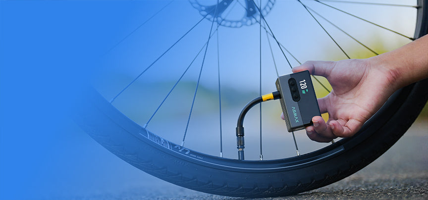 ASMAX T30 ミニ電動空気入れ | 120PSI ポケットエアポンプ – ASMAXWorld